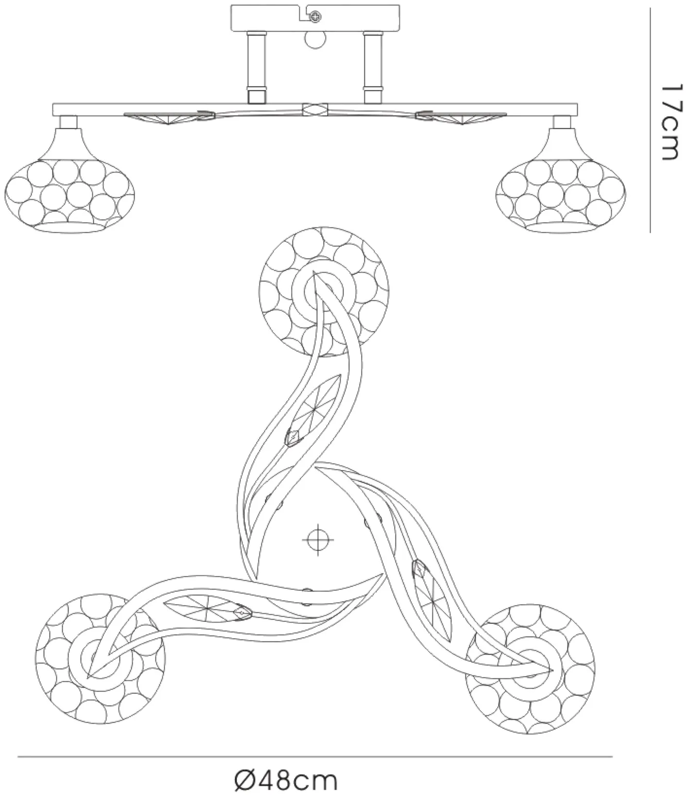 Leimo Polished Chrome Crystal Ceiling Lights Diyas Flush Crystal Fittings Leimo Polished Chrome Crystal Ceiling Lights Diyas Flush Crystal Fittings